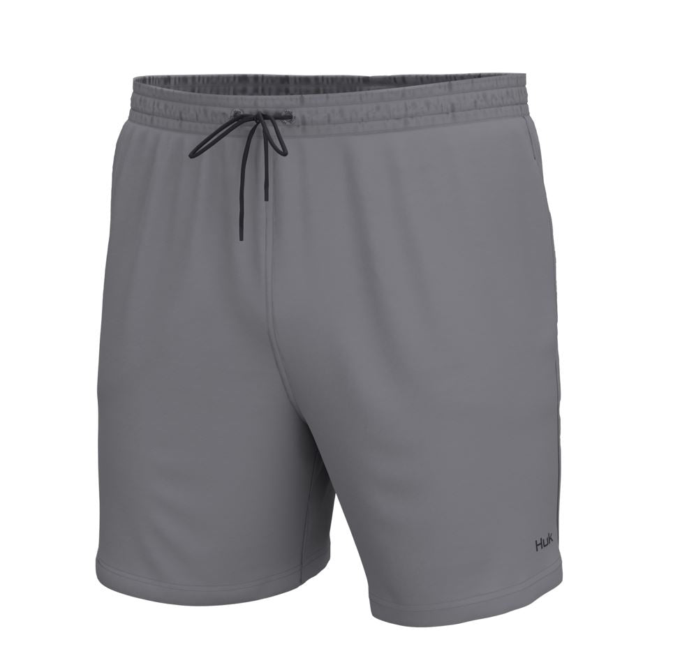 Huk Mens Lined Swim Volley Shorts