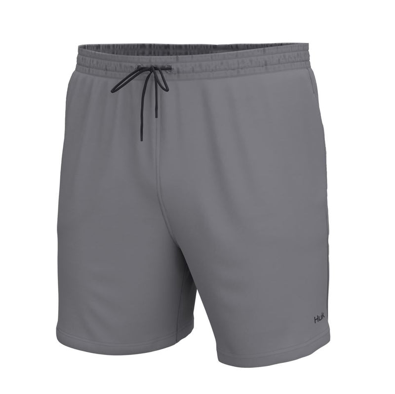 Huk Mens Lined Swim Volley Shorts