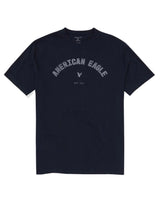 American Eagle Mens AE Logo Graphic Short Sleeve T-Shirt