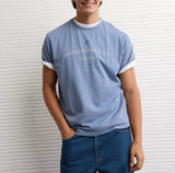 American Eagle Mens AE Logo Graphic Short Sleeve T-Shirt