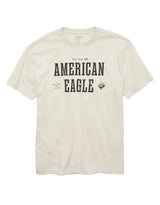 American Eagle Mens AE Standard Fit Graphic Logo Short Sleeve T-Shirt
