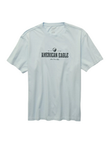 American Eagle Mens AE Standard Fit Graphic Logo Short Sleeve T-Shirt