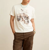 American Eagle Mens AE Standard Fit Destination Graphic Short Sleeve T-Shirt