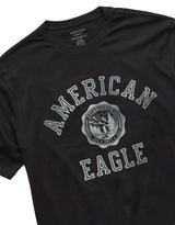 American Eagle Mens AE Standard Fit Graphic Logo Short Sleeve T-Shirt
