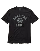 American Eagle Mens AE Standard Fit Graphic Logo Short Sleeve T-Shirt