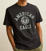 American Eagle Mens AE Standard Fit Graphic Logo Short Sleeve T-Shirt