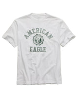 American Eagle Mens AE Standard Fit Graphic Logo Short Sleeve T-Shirt