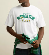 American Eagle Mens AE Boxy Fit Snoopy Graphic Short Sleeve T-Shirt