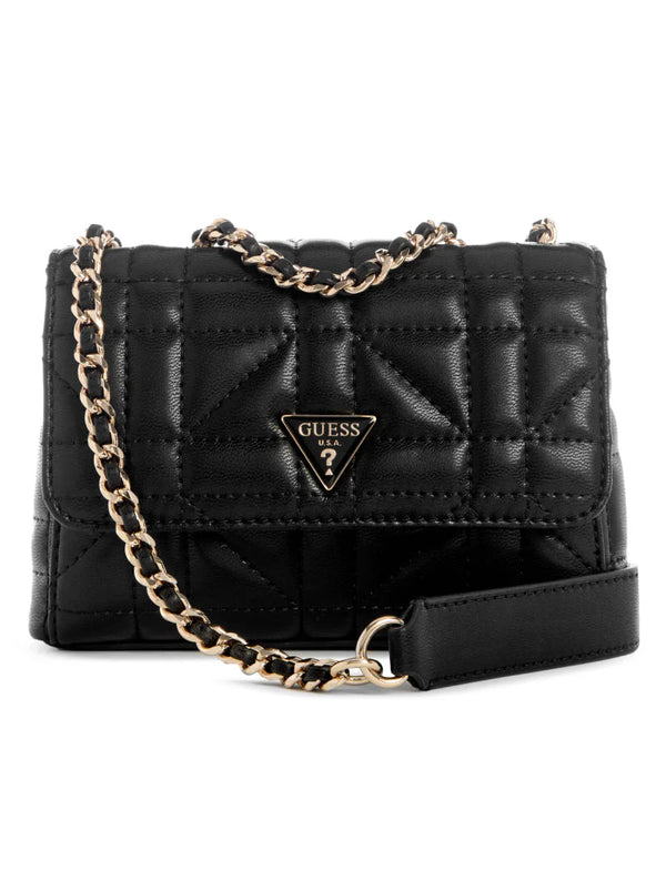 GUESS Edita Mini Convertible Flap Crossbody Handbag