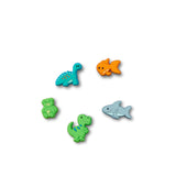 Crocs Cartoon Animal Shoe Charm Jibbitz - 5 pk