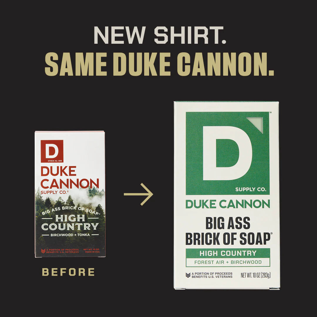 Duke Cannon Supply Co. Big Ass Brick of Soap - High Country