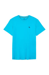 Tommy Bahama Mens Solid Knit Short Sleeve T-Shirt