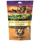 Zignature Kangaroo Formula Ziggy Bars Biscuit Dog Treats - 12 oz.