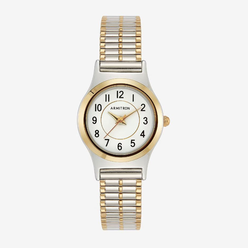 Armitron Womens Two-Tone Stainless Steel Expansion Watch