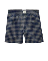 American Eagle Mens AEO Stretch Plaid Classic Boxer Shorts