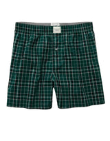 American Eagle Mens AEO Stretch Plaid Classic Boxer Shorts
