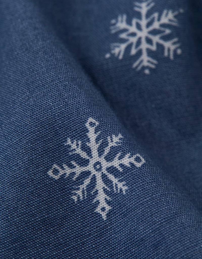 American Eagle Mens AEO Snowflake Stretch Boxer Shorts