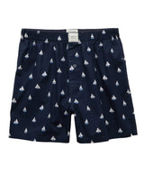 American Eagle Mens AEO Sailboats Stretch Boxer Shorts