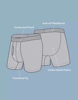 American eagle Mens AEO Naughty Snowman 6" Classic Boxer Briefs