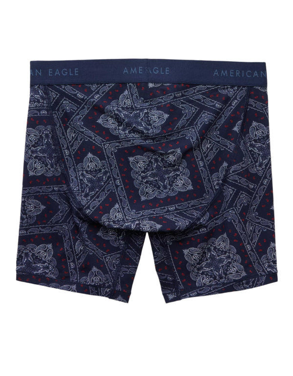 American Eagle Mens AEO Bandana 6" Classic Boxer Briefs