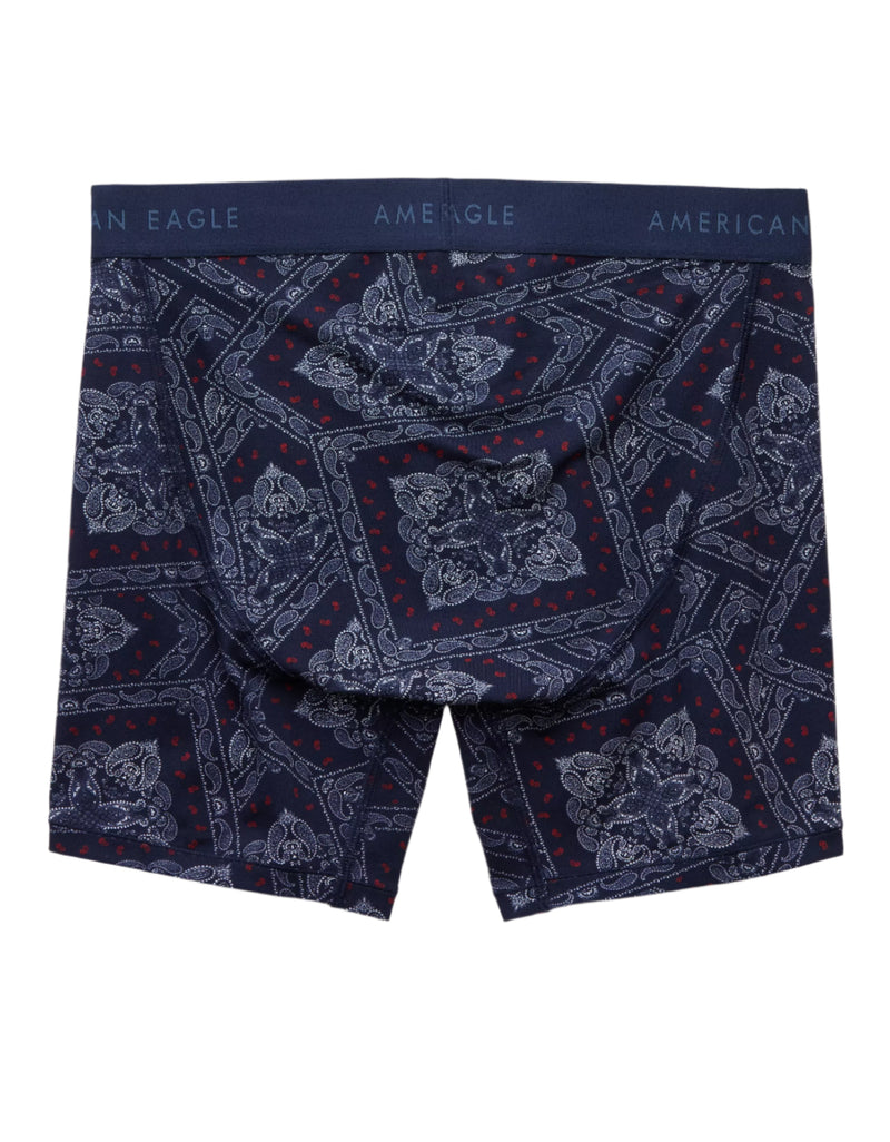 American Eagle Mens AEO Bandana 6" Classic Boxer Briefs