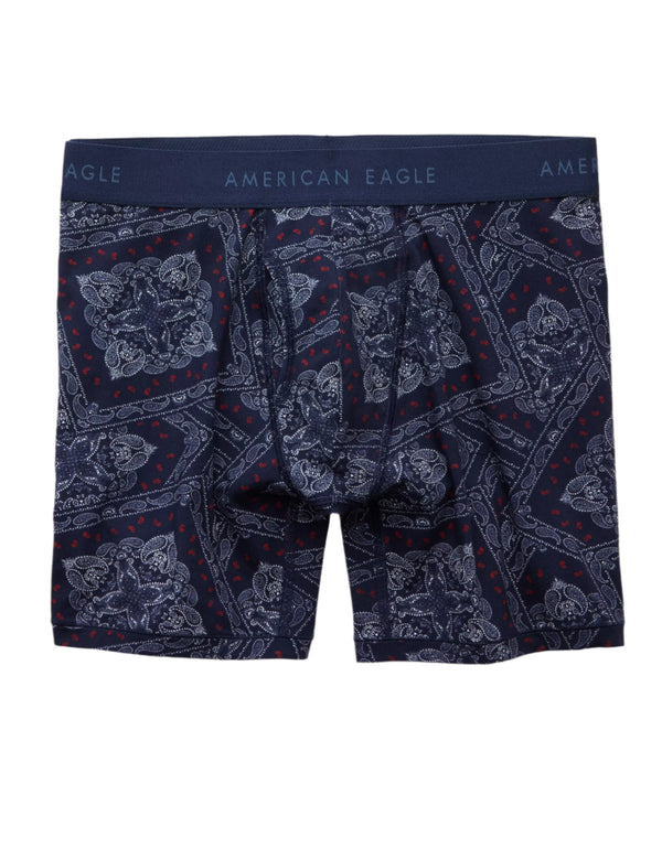 American Eagle Mens AEO Bandana 6" Classic Boxer Briefs