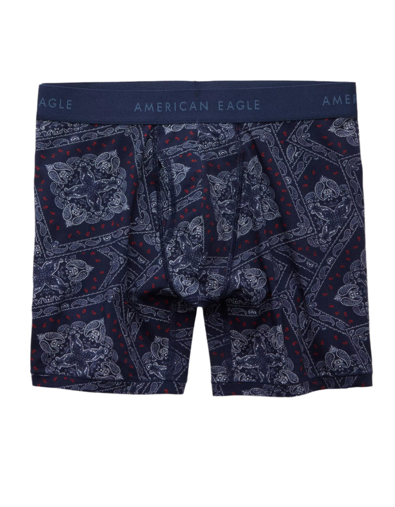 American Eagle Mens AEO Bandana 6" Classic Boxer Briefs