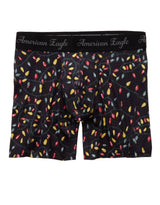 American Eagle Mens AEO Holiday Lights 6" Flex Boxer Briefs