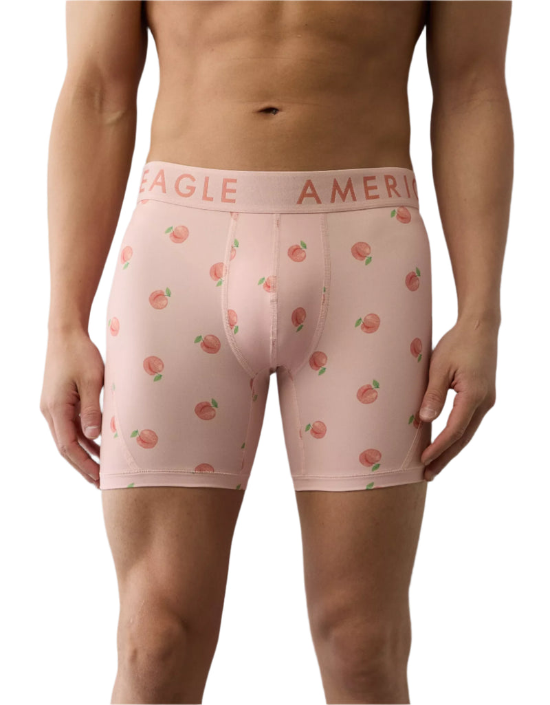 American Eagle Mens AEO Peaches 6" Flex Boxer Briefs