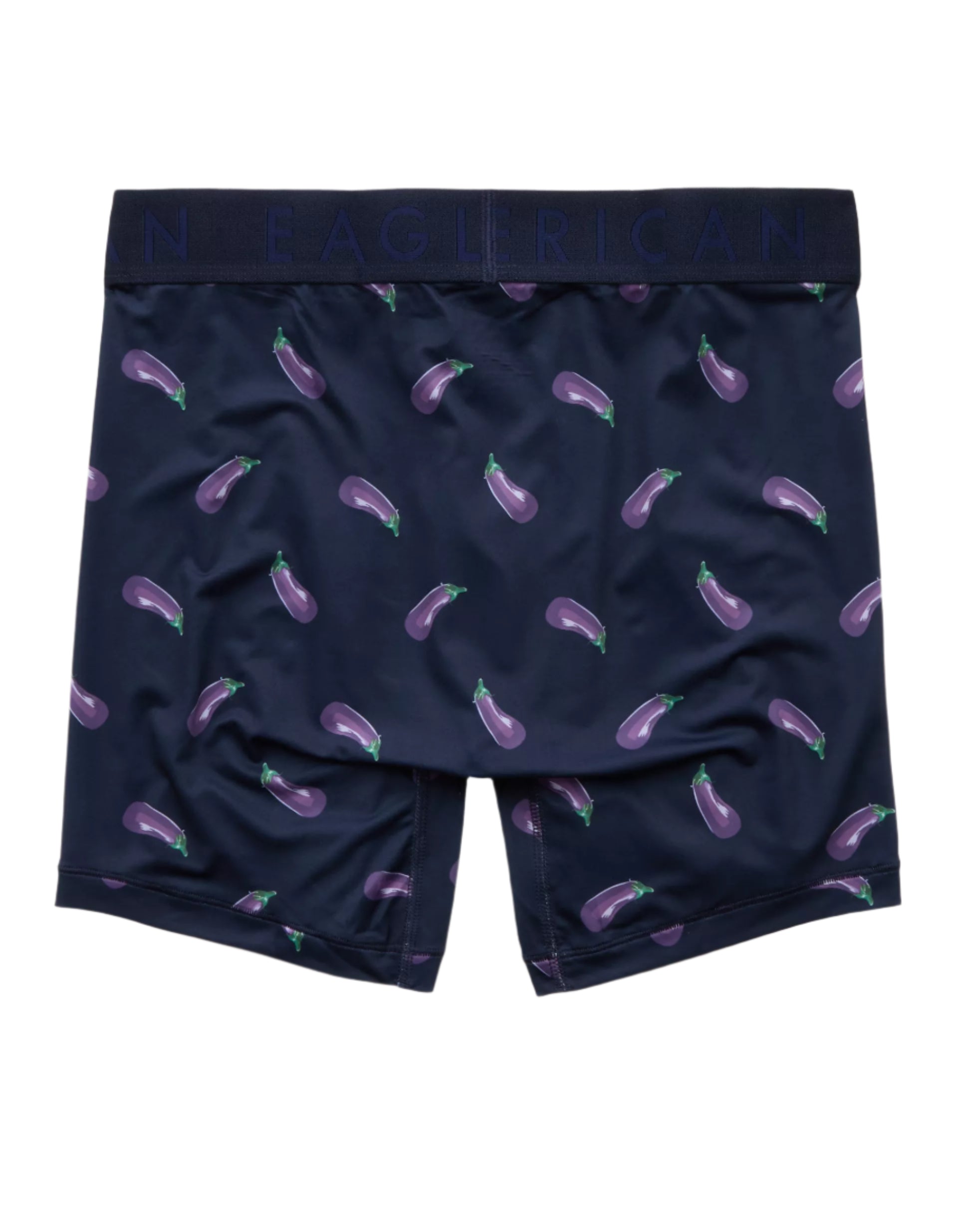 American Eagle Mens AEO Eggplant 6" Flex Boxer Briefs