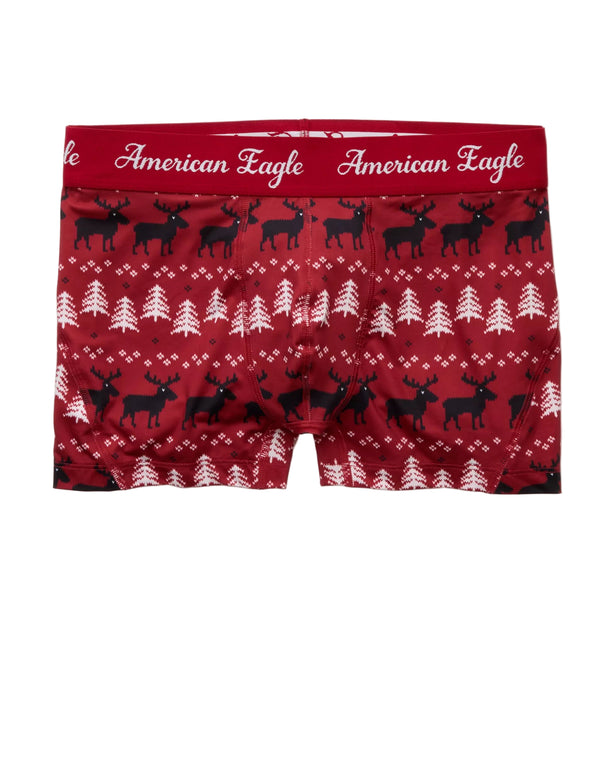 American Eagle Mens AEO Festive 4" Flex Boxer Briefs