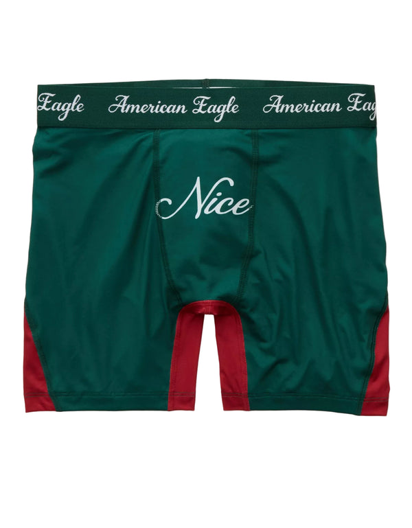 American Eagle Mens AEO Christmas 6" Flex Boxer Briefs