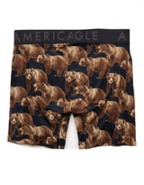 American Eagle Mens AEO Bear Print 6" Flex Boxer Briefs