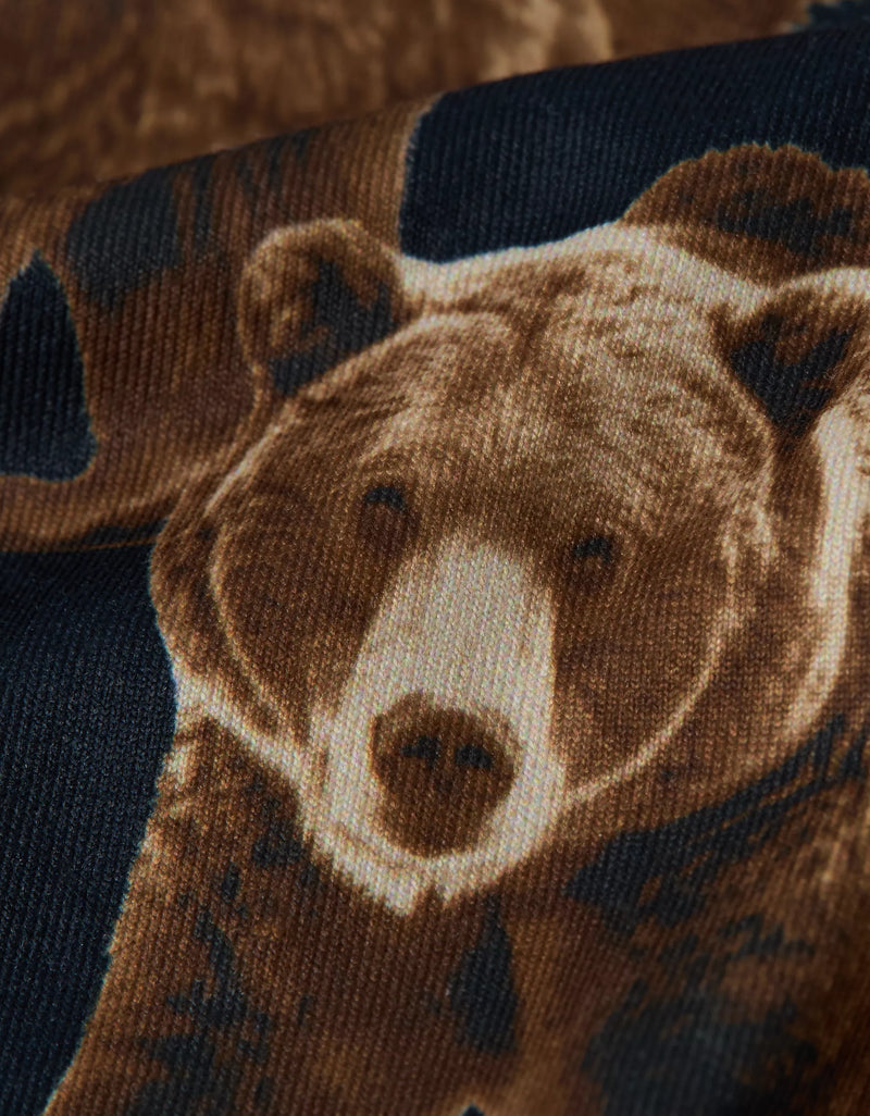 American Eagle Mens AEO Bear Print 6" Flex Boxer Briefs