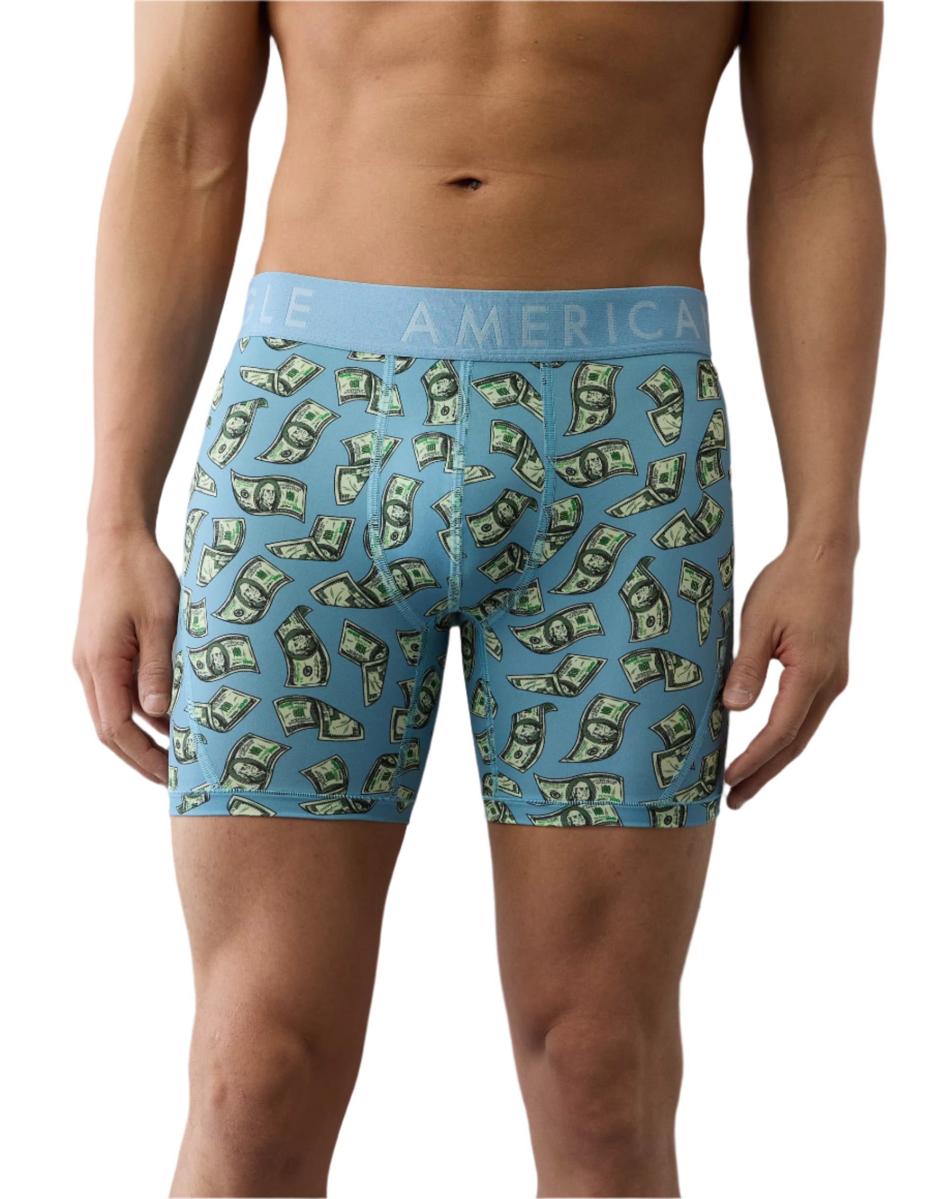 American Eagle Mens AEO Money 6" Flex Boxer Brief