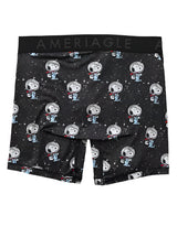 American Eagle Mens AEO Snoopy Galaxy 6" Flex Boxer Briefs