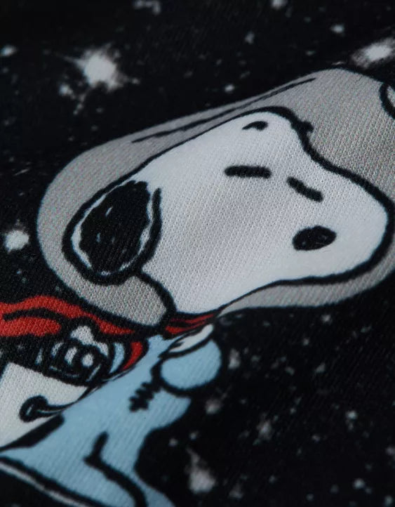 American Eagle Mens AEO Snoopy Galaxy 6" Flex Boxer Briefs