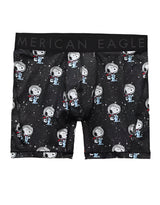 American Eagle Mens AEO Snoopy Galaxy 6" Flex Boxer Briefs