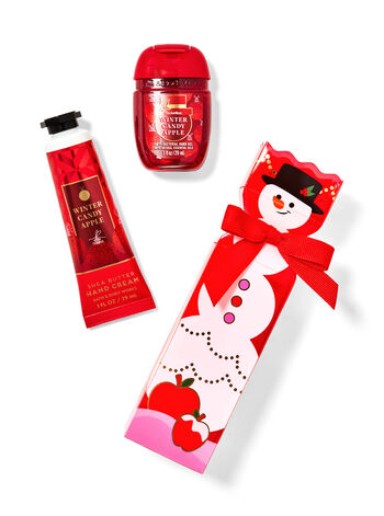 Bath online & Body Works Winter Candy Apple Set