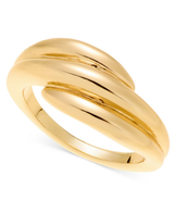 Lauren Ralph Lauren Gold Puffy Ring - Size 7