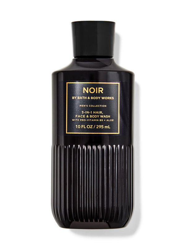 Bath & Body Works Mens 3-in-1 Hair, Face, & Body Wash - Noir