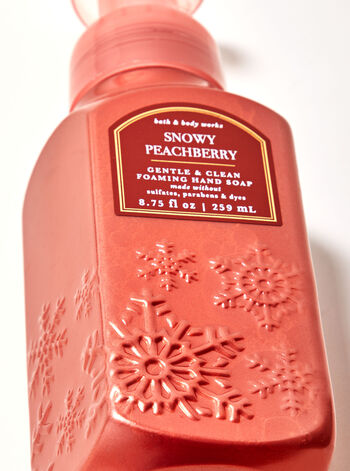 Bath & Body Works Gentle Foaming Hand Soap - Snowy Peach Berry