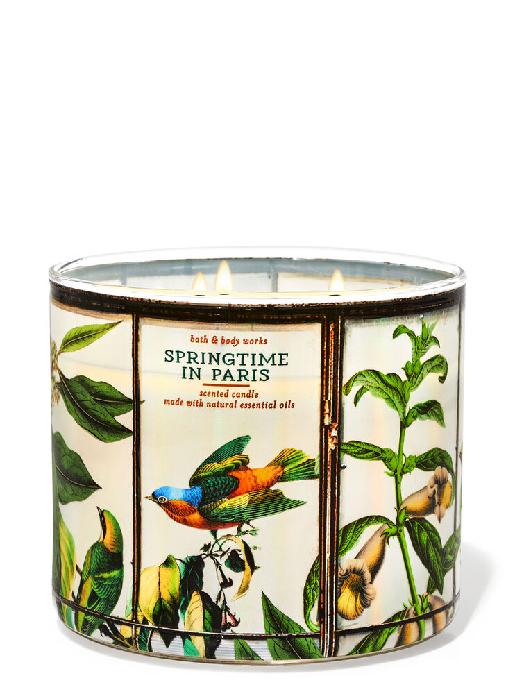 Bath & Body Works 3-Wick Candle - Springtime In Paris
