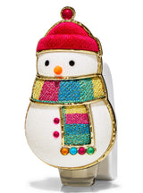 Bath & Body Works Embroidered Snowman Nightlight Wallflowers Fragrance Plug