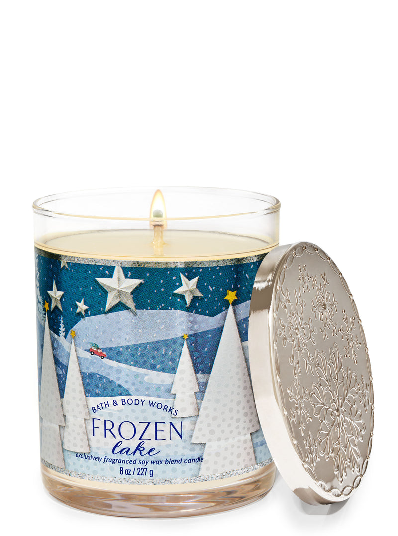 Bath & Body Works Single Wick Candle - Frozen Lake