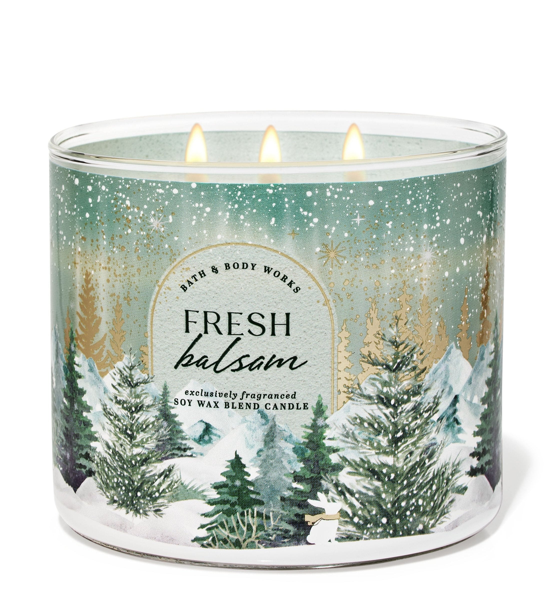 Bath & Body Works 3-Wick Candle - Fresh Balsam