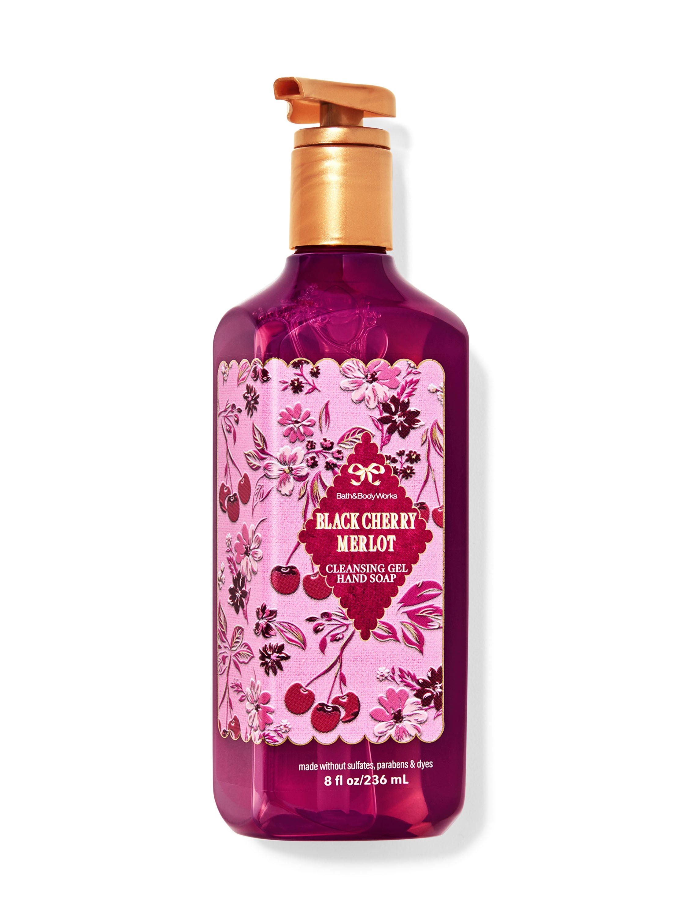 Bath & Body Works Cleansing Gel Hand Soap - Black Cherry Merlot