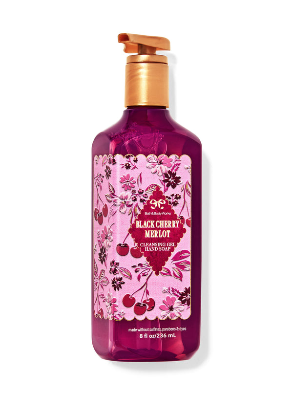 Bath & Body Works Cleansing Gel Hand Soap - Black Cherry Merlot