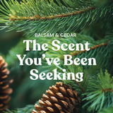 Yankee Candle Original Large Jar Candle - Balsam & Cedar