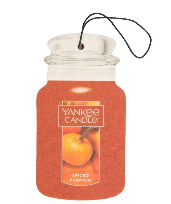 Yankee Candle Spiced Pumpkin Car Jar Car Freshener